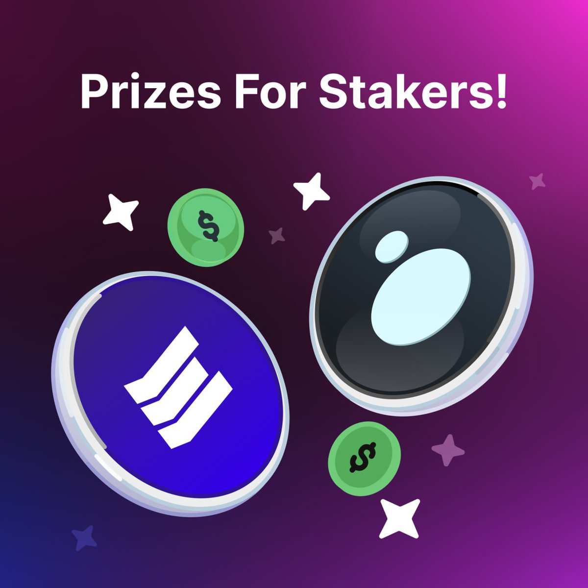 Tonstakers | TON Liquid Staking (@tonstakers) on Twitter photo 𝗘𝘃𝗲𝗻 𝗺𝗼𝗿𝗲 𝗿𝗲𝘄𝗮𝗿𝗱𝘀 𝗳𝗼𝗿 𝘀𝘁𝗮𝗸𝗲𝗿𝘀 🎁
Tonstakers and <a href="/evaaprotocol/">EVAA Protocol</a> have special news for our stakers, and of course — special prizes!
The 5 stakers who provide the largest amount of tsTON on EVAA by the end of the year will receive an EVAA Friend Card 𝗘𝘃𝗲𝗻 𝗺𝗼𝗿𝗲 𝗿𝗲𝘄𝗮𝗿𝗱𝘀 𝗳𝗼𝗿 𝘀𝘁𝗮𝗸𝗲𝗿𝘀 🎁
Tonstakers and <a href="/evaaprotocol/">EVAA Protocol</a> have special news for our stakers, and of course — special prizes!
The 5 stakers who provide the largest amount of tsTON on EVAA by the end of the year will receive an EVAA Friend Card