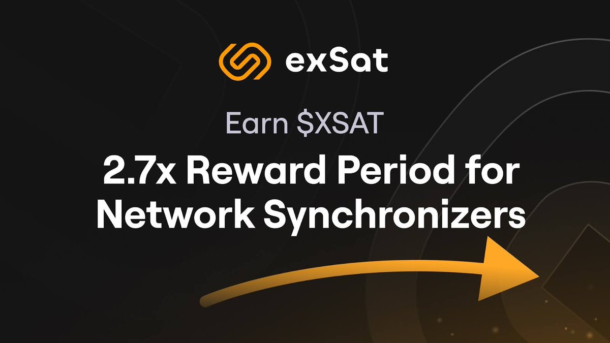 exSatNetwork's tweet image. Over 220K $XSAT has been earned by mining #Bitcoin blocks and synchronizing data to #exSat since mainnet launch 🔥

Mining pools can synchronize data to the network today and benefit from a boosted reward period of 2.7x until February.

Joining the network early also offers…