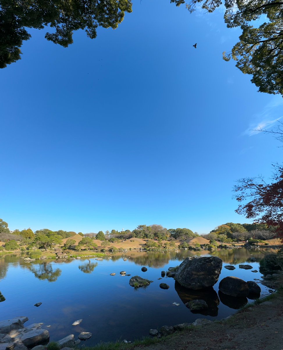 水前寺公園、良い天気だった♪

#水前寺公園