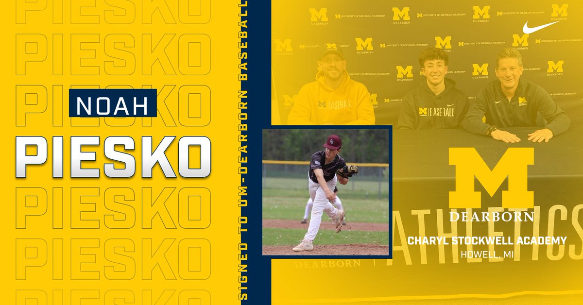 Excited to welcome Noah Piesko to the team! 〽️⚾ A versatile middle infielder and right-handed pitcher, Noah is ready to bring his skills and energy to the field. Let’s go, Noah! (<a href="/NoahPiesko/">Noah Piesko</a>) #Signed #GoBlue