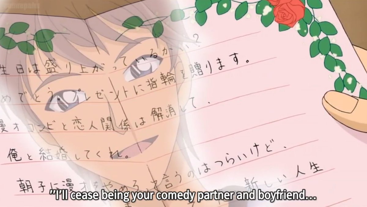 aiamalright's tweet photo. this is a WTF moment for me. context, she offed her bf bc she overheard him say, "I want to quit as his comedian partner and boyfriend." &amp; all this time she thought he was planning to go solo bc of his harsh actions. then, a letter was sent to her after he was murdered... omg https://t.co/dcEKR1cJiu