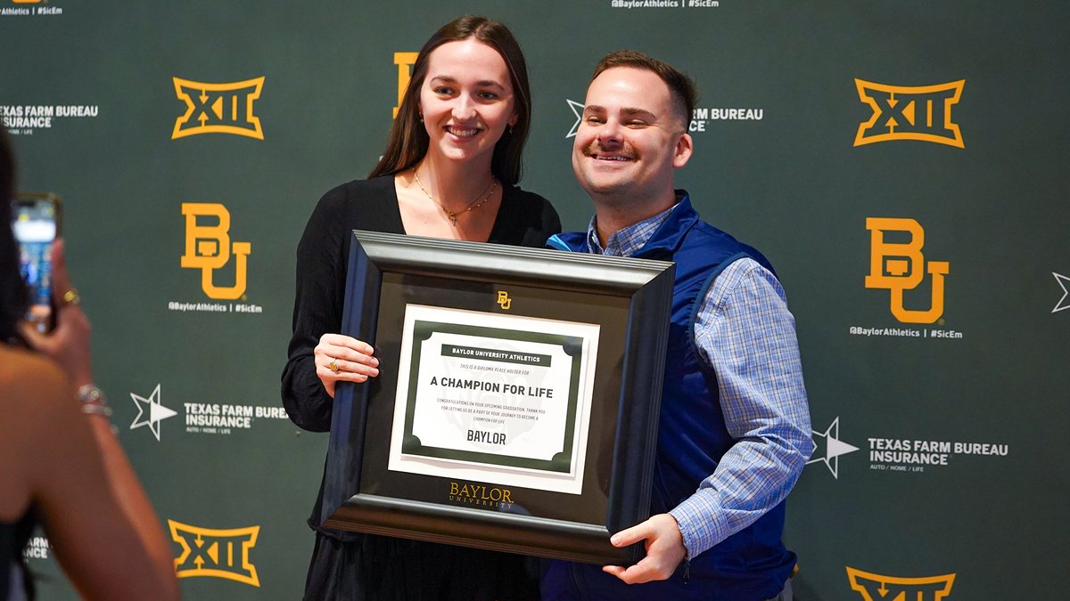 Baylor Athletics tweet media