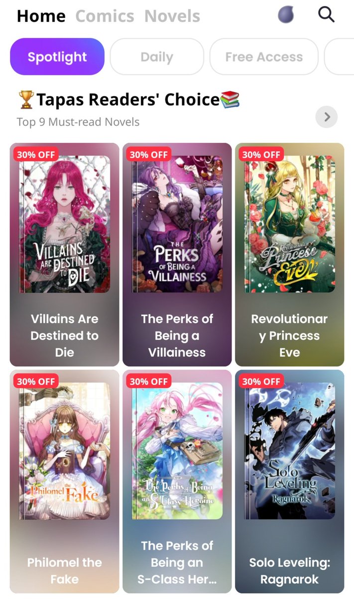 I agree with Tapas. Especially with The Perks of Being an S-Class Heroine cuz it's a really well-rounded novel 🤭