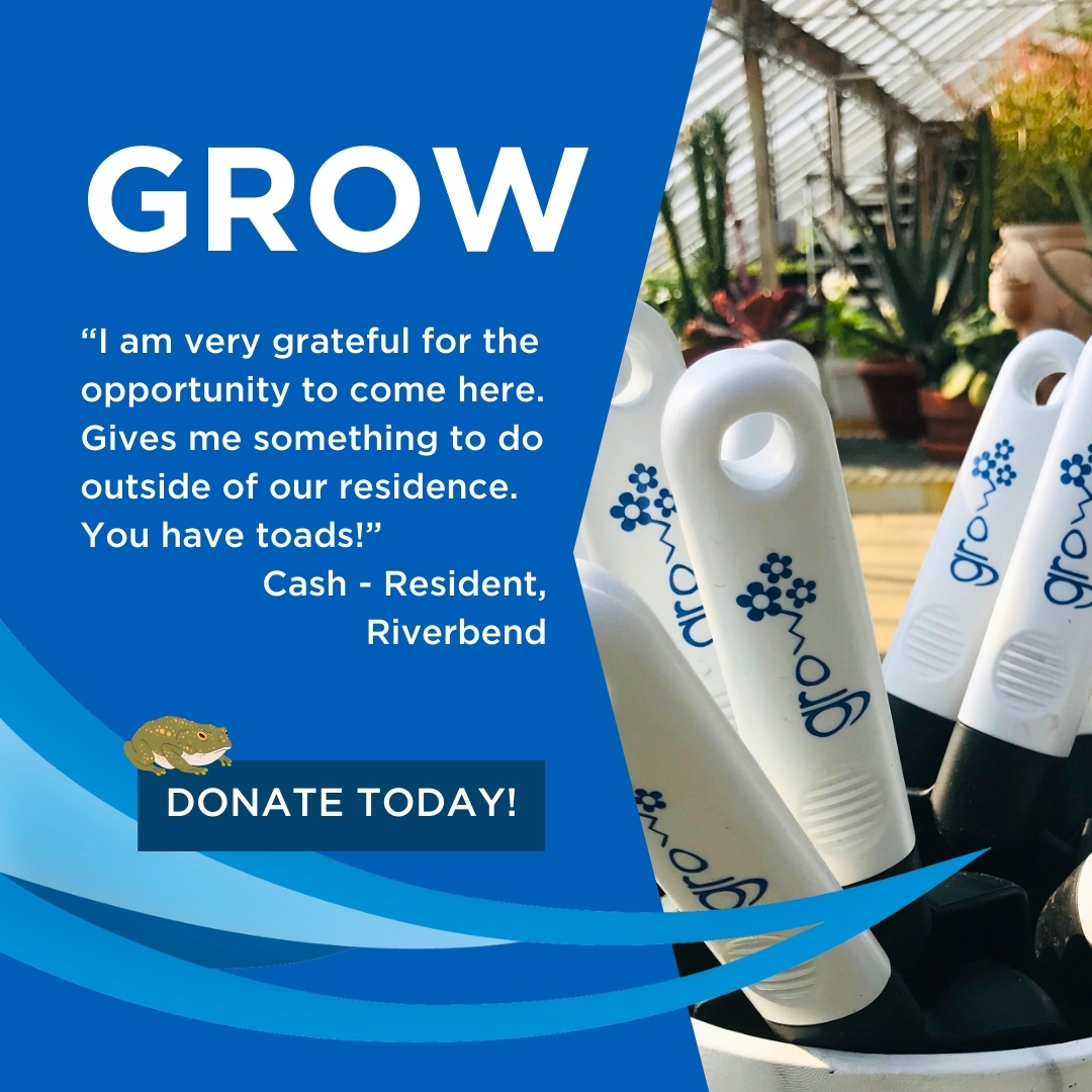 Your donation helps us blossom by:
🌱 Sponsoring a vocational student’s path to employment
🌱Expanding therapeutic horticulture initiatives
🌱 Offering healing and self-care experiences for mental health professionals

Donate today! 
give.jri.org/give/270439/#!…