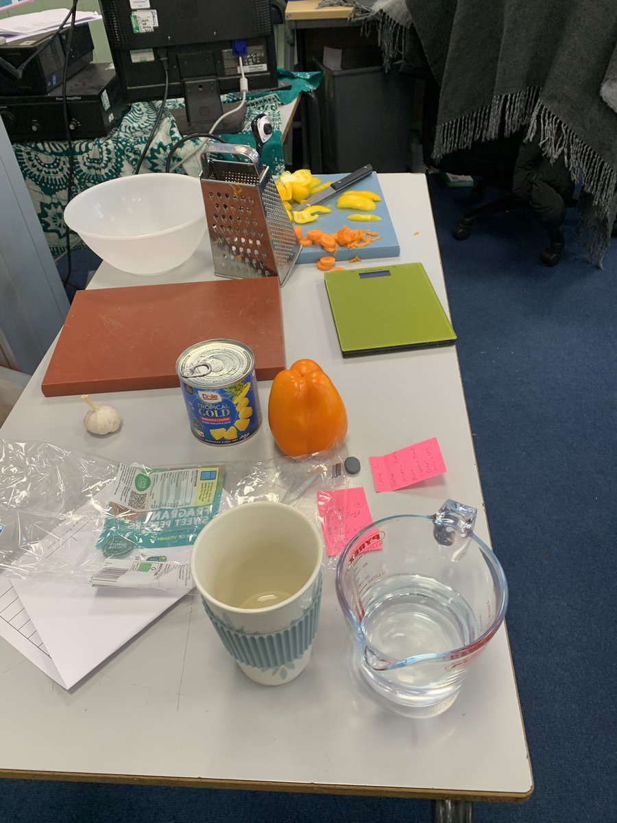 Year 6 preparing for their cook off! Wonder what they made? 🤨🤔