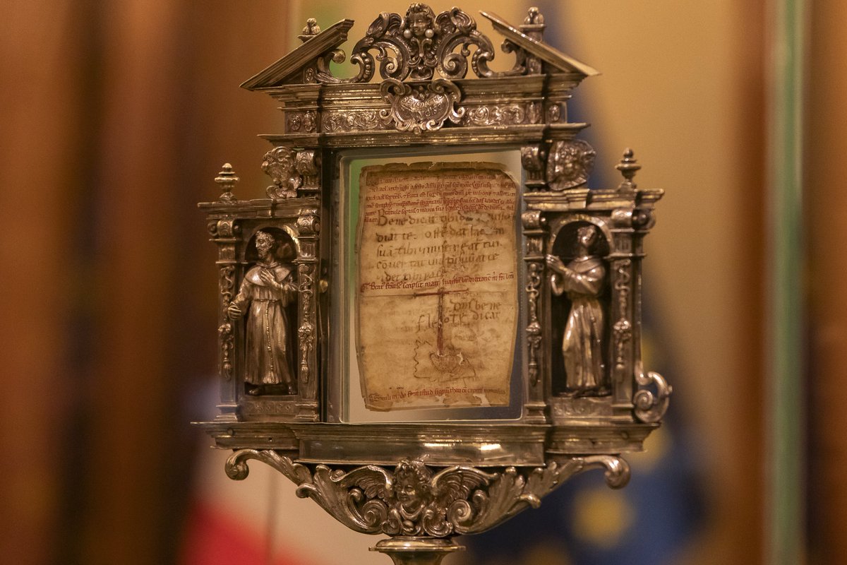 SenatoStampa's tweet photo. #SanFrancesco. La mostra al #PalazzodellaMinerva è aperta dal lunedì al venerdì (h 10-13, 15-18) e chiusa sabato, domenica e festivi. Aperture straordinarie: 29 dicembre; 6, 25-26 gennaio; 16 febbraio; 1-2 marzo https://t.co/mHUf9l5dgL Percorso privo di barriere architettoniche https://t.co/OJ8LgJ4wOu
