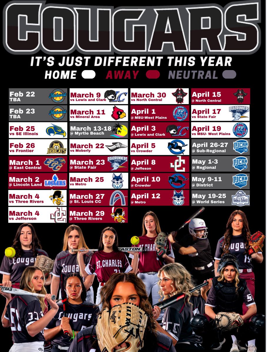 St. Charles CC Softball tweet media