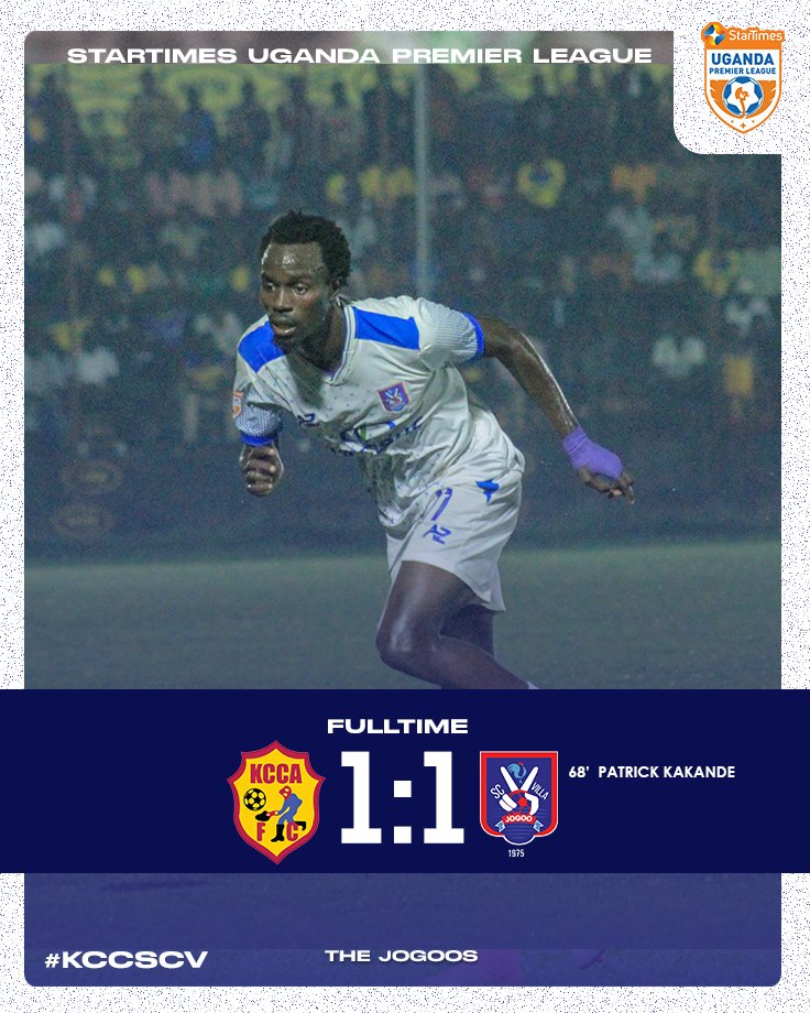 SCVillaJogoo's tweet image. FULL-TIME 

A POINT IN LUGOGO 

(1-1)(🟡-⚪)
#KCCSCV || @UPL 
#Linglongboys
#TheJogoos🔵