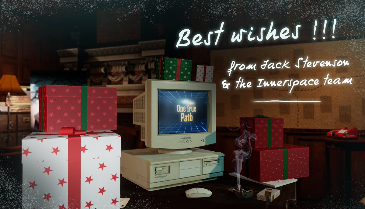Even when you're dead, like Jack, it's never too late to buy yourself some good gifts ! ✨
Merry Christmas and happy new year friends ! 🎄