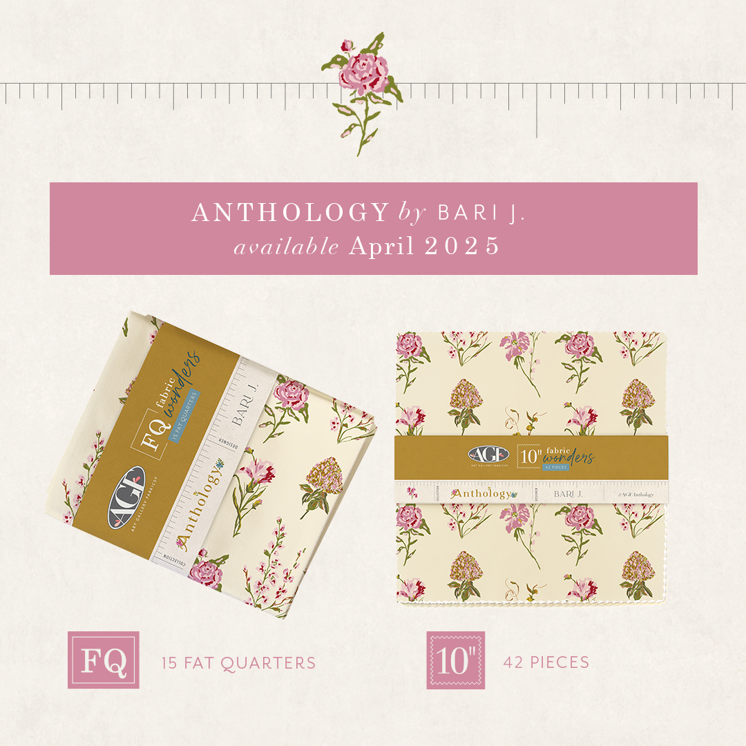 ArtGalleryFab's tweet photo. Explore a vintage story told through flowers with Anthology! 🌸 Step into Bari J’s enchanting garden of happy florals—where cosmos, hydrangeas, and carnations bloom in joyful harmony.
https://t.co/MIOL8opZ4x
#AGFAnthology #BariJ #ArtGalleryFabrics #VintageVibes #QuiltLife https://t.co/cBGC23HvhG