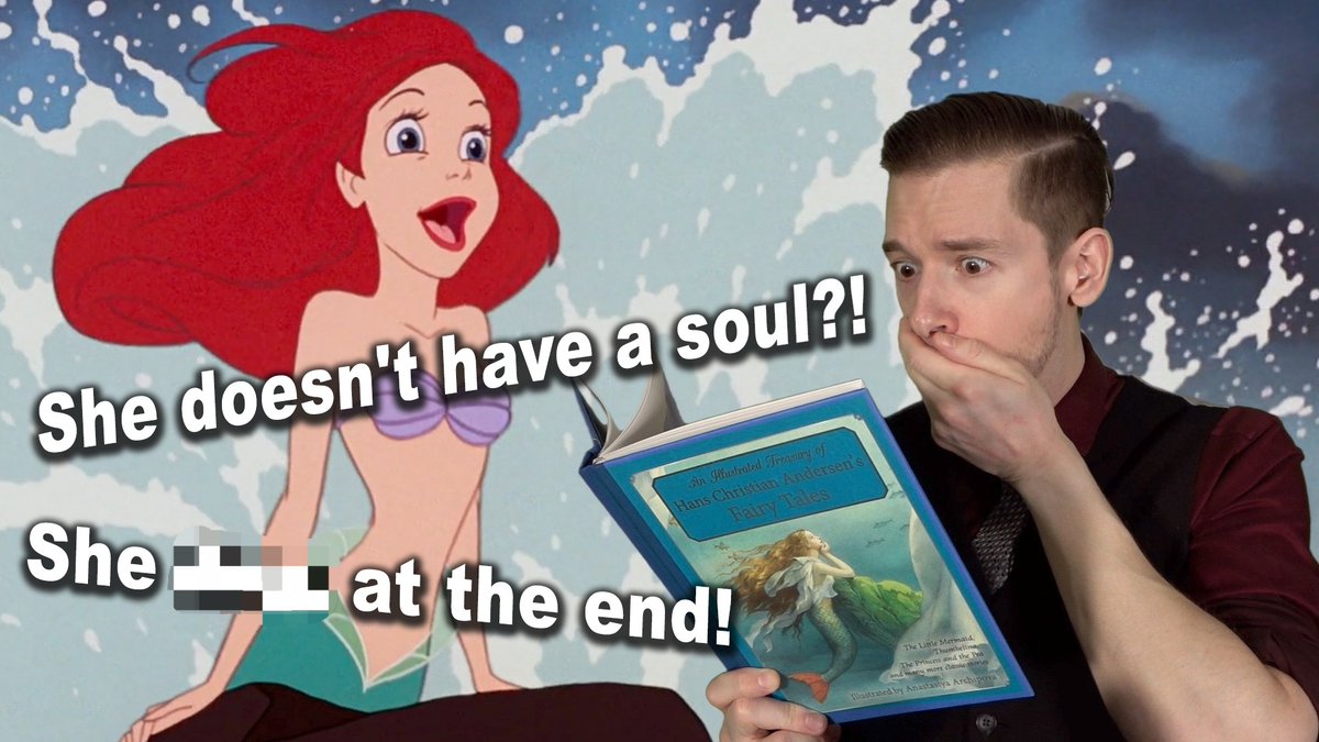 New Lost in Adaptation on Youtube!
Things started out pretty dark for the Little Mermaid.
youtu.be/Ieg9yHp5Z6c?si…