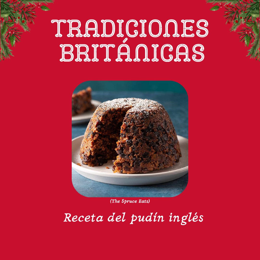 UKinEcuador's tweet photo. 🟢 ¡Se acerca la cena navideña! ¿Ya tienes tu postre? 🍰
El pudín inglés es conocido por esconder una 🪙 moneda, quien la encuentre, tendrá suerte durante las fiestas.
¡Cuéntanos quién la halló!
#UK #Navidad #Recetadenavidad #Christmas #englishpudding https://t.co/QGxv16JLIW