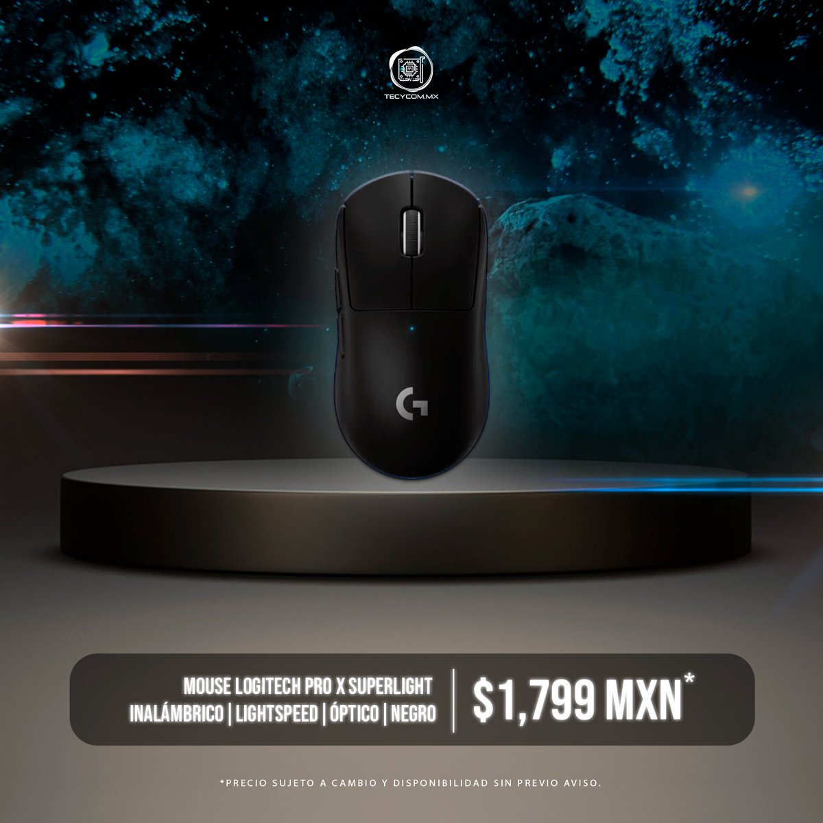 TecycomOficial's tweet photo. 🎯 Conoce el Logitech G PRO X SUPERLIGHT 🎯

Precisión sin límites y ligereza incomparable que redefine el juego con su  tecnología inalámbrica avanzada. 🖱️⚡ ¡Sé más rápido que nunca y domina cada partida!

🔗 Descúbrelo aquí 👉 https://t.co/WG4MEhmRR6 https://t.co/ZYwKZJtbP2