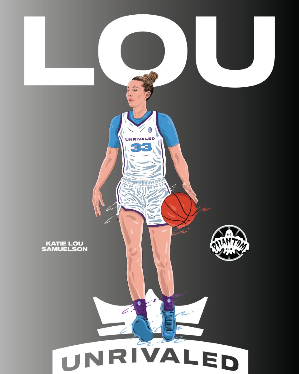 LOU is UNRIVALED 👑 Filling the second wildcard spot ✅ SHE’S A PHANTOM 👻 <a href="/33katielou/">Katie Lou Samuelson</a>