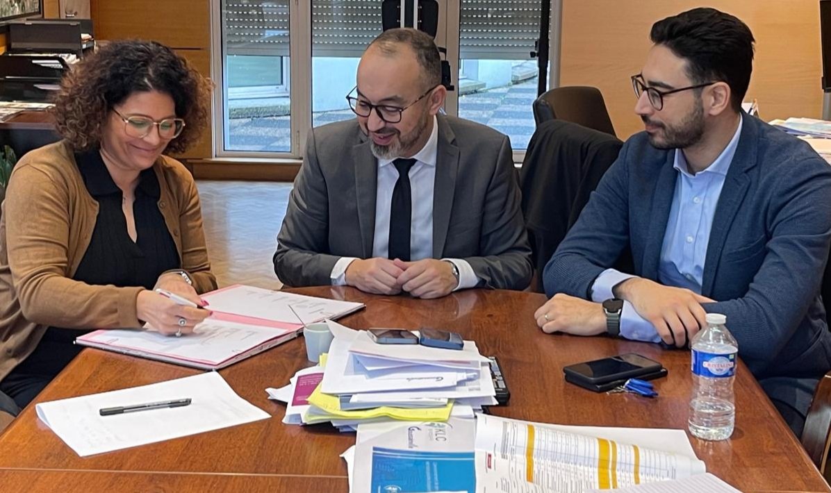 Signature de la convention d'abattement sur la taxe foncière avec les 6 bailleurs sociaux de <a href="/goussainville95/">Ville Goussainville</a> 

Nos 3 priorités de travail avec les bailleurs pour réinvestir l'argent issu de l'exonération sont intactes 
✅ Propreté
✅ Sécurité
✅ Résidentialisation