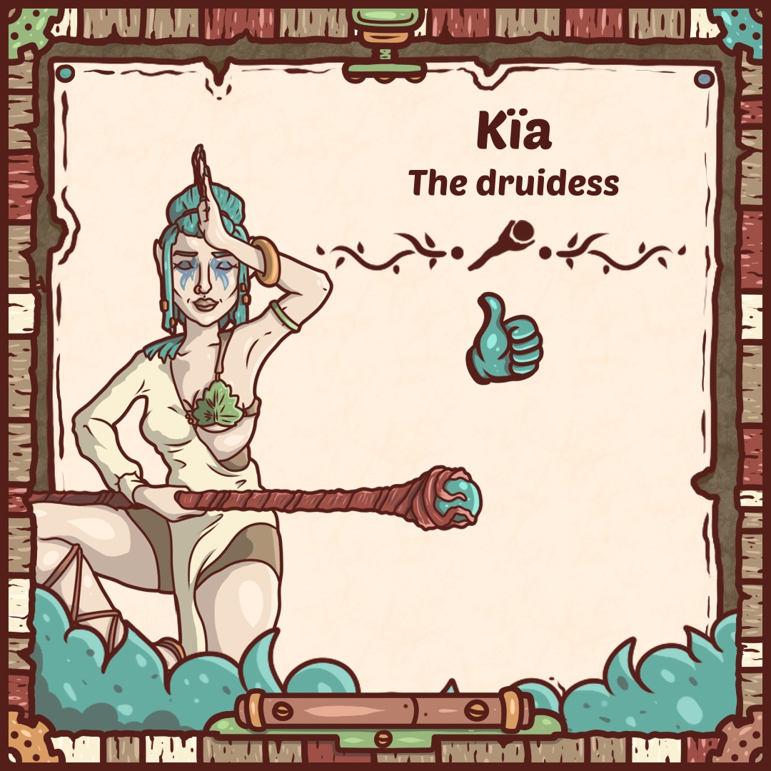 Profits_troll's tweet photo. Hello there. 😌

May Ja Zel guide your steps to peace.
May it lead you to our divinely incredible game, Ostera: The curse of... ! 😏

Kisses. 💚

#character #dnd #rpg #cozy #cozygame #visualnovel #humour #narration #lore #steam #earlyaccess #devlog #dev #jdr #book #comics #novel #pointnclick