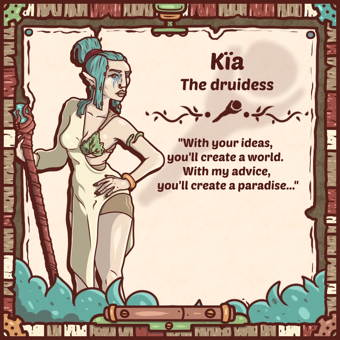 Profits_troll's tweet photo. Hello there. 😌

May Ja Zel guide your steps to peace.
May it lead you to our divinely incredible game, Ostera: The curse of... ! 😏

Kisses. 💚

#character #dnd #rpg #cozy #cozygame #visualnovel #humour #narration #lore #steam #earlyaccess #devlog #dev #jdr #book #comics #novel #pointnclick