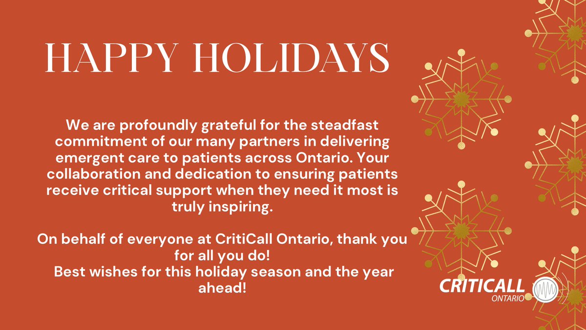 CritiCall Ontario (@criticallon) on Twitter photo 