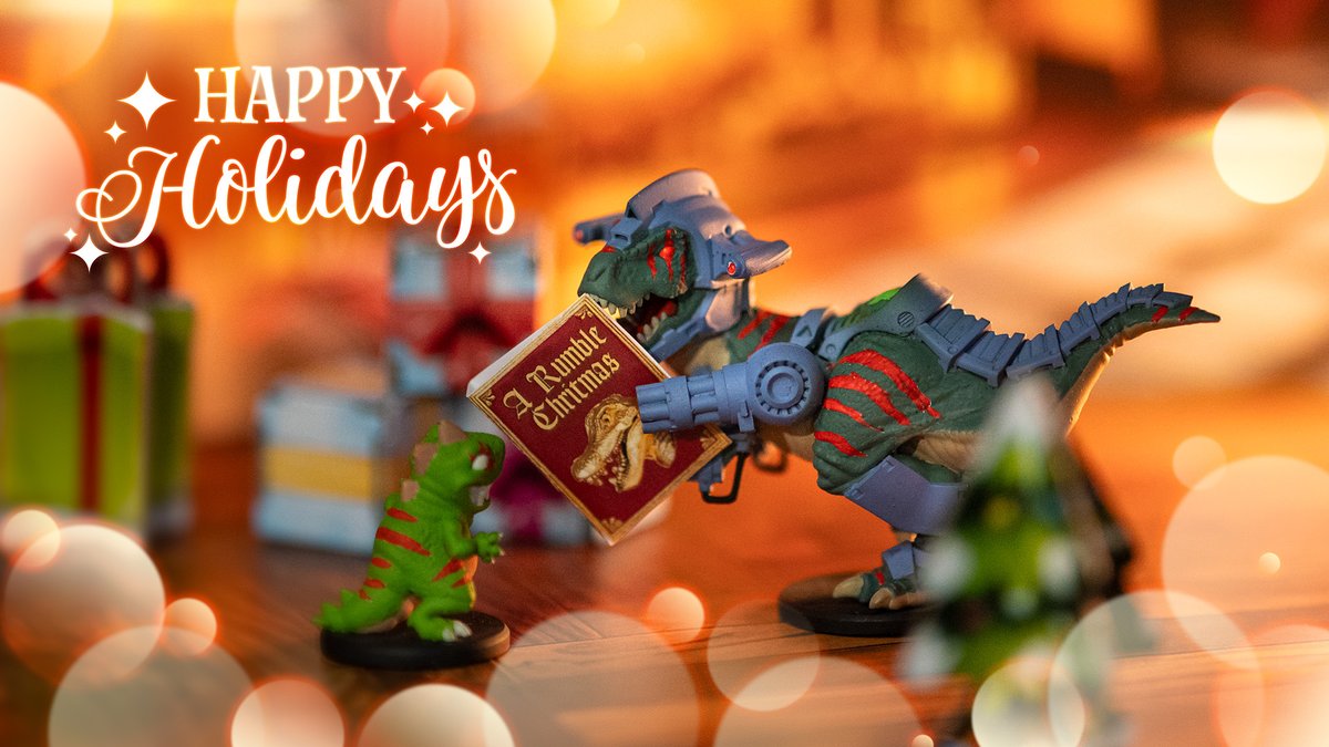 ⛄Mama Kasadorux Rex and Baby Kasadorux Rex are laying down their weapons to rest during the holidays, and we’ll be doing the same!

Dear challengers, our team is taking a break to recharge and will be back in 2025, ready to crush it on the battlefield 💥

Happy holidays!