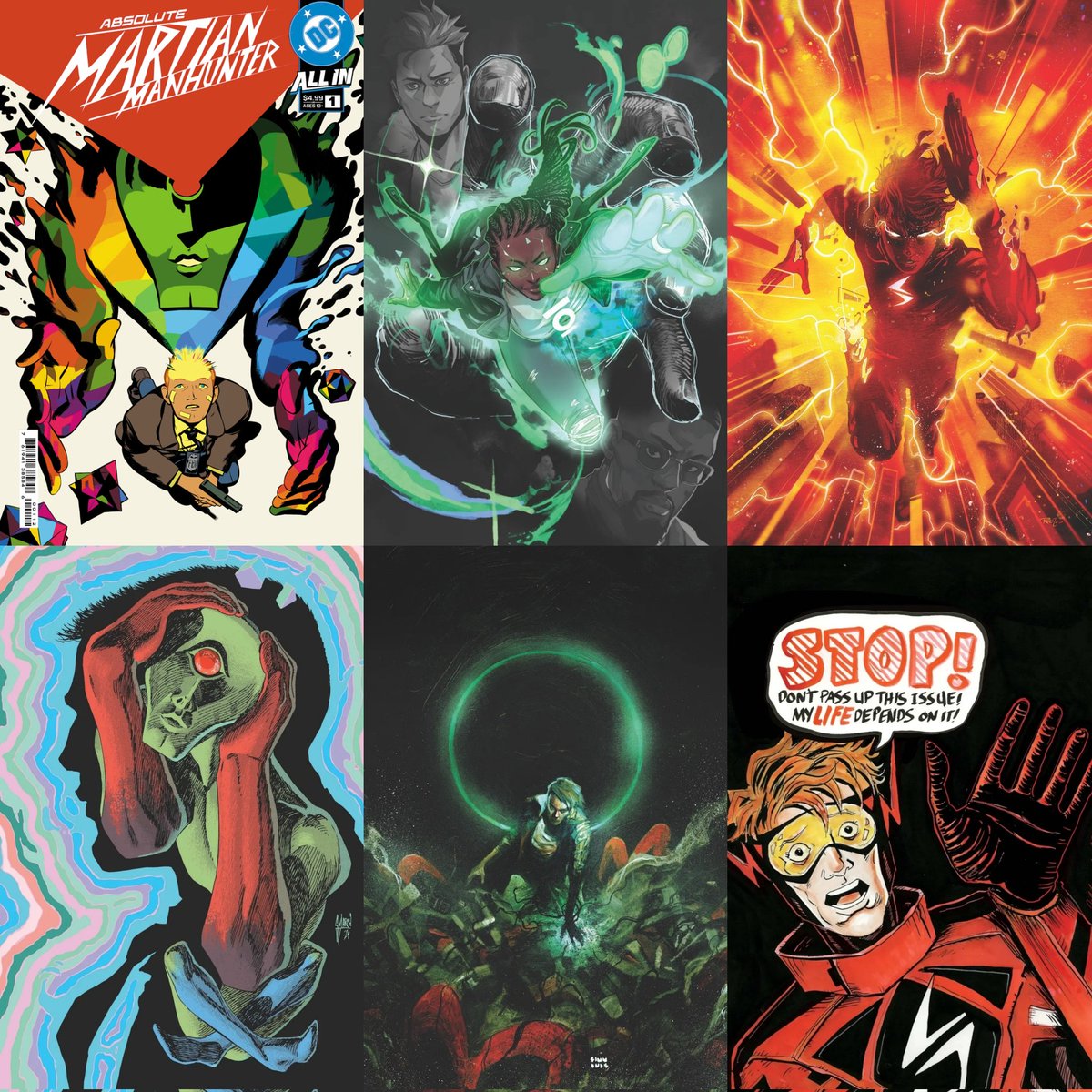 2nd Wave of The Absolute titles!

•Absolute Flash-March 19,2025
•Absolute Martian Manhunter-March 26,2025
•Absolute Green Lantern-April 2,2025