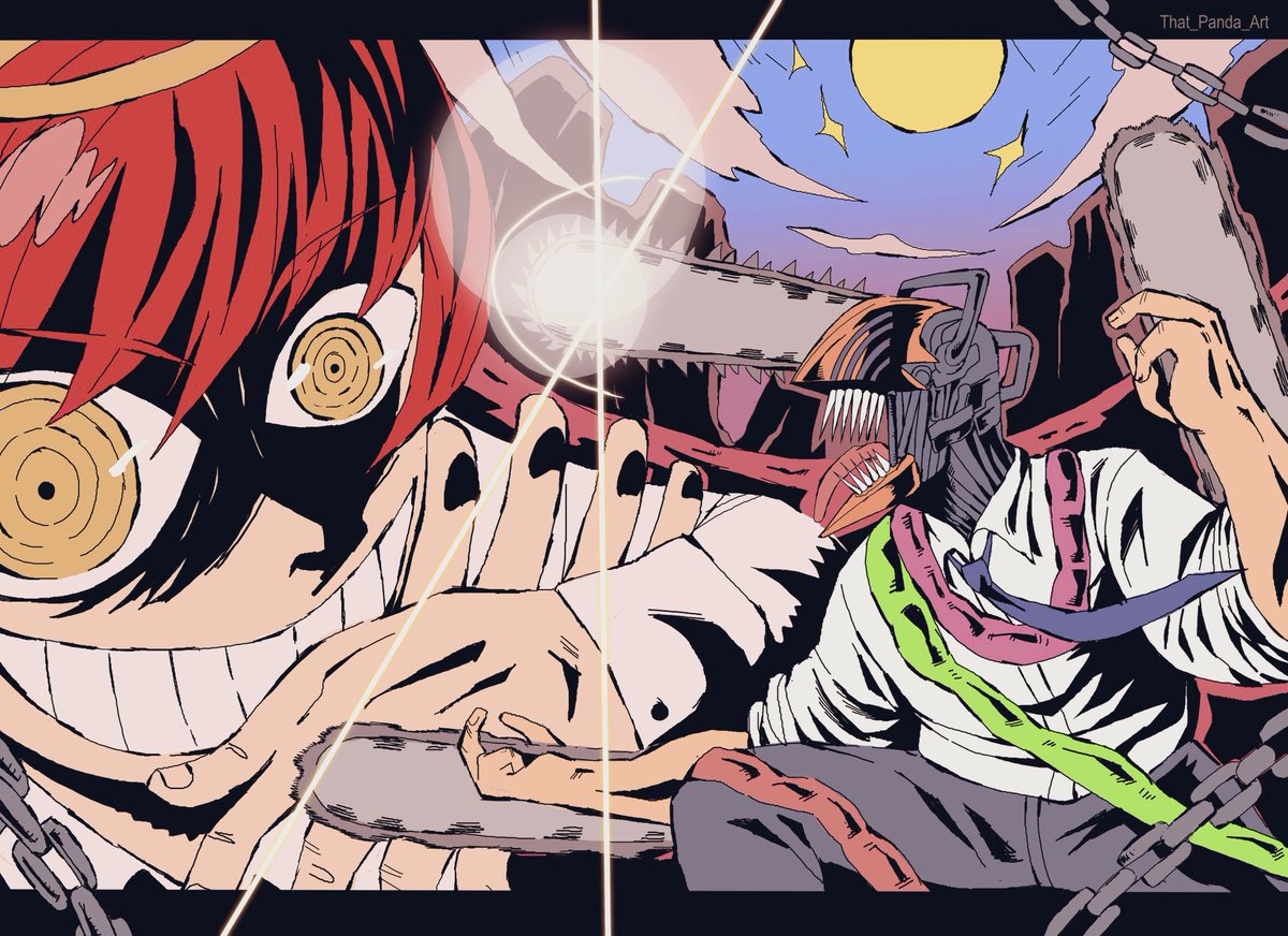 CHAINSAW MAN X GURREN LAGANN ⛓️‍💥