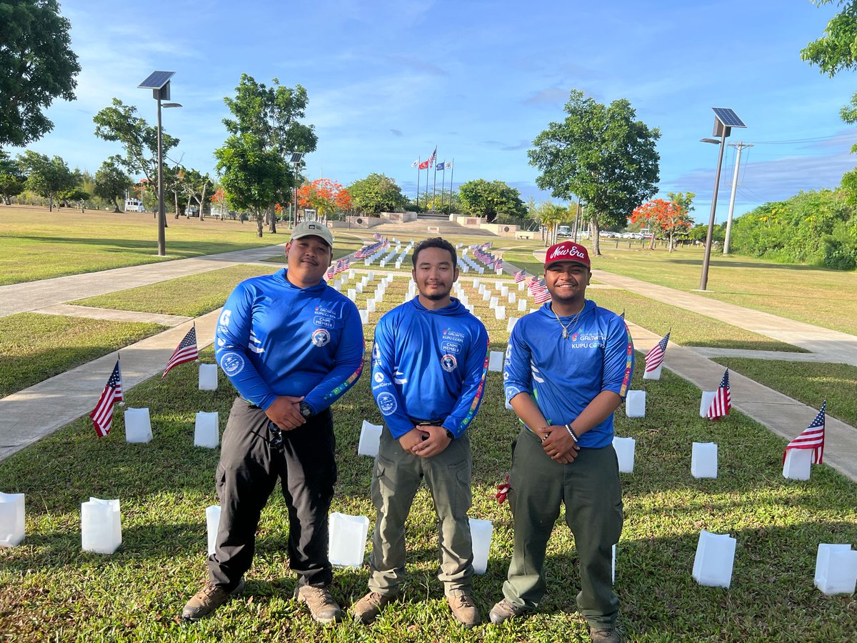 NPSYouth's tweet photo. From April to October, a Kupu’ Aina Corps team worked at @AmericanMemNPS to support the @NatlParkService's efforts to conserve and restore the 🌳 natural/cultural resources of national park sites and public lands.
📸 Courtesy of Kupu ‘Aina
#NPSYouth #KUPU #AmericanMemorialPark https://t.co/VnL6AE2khv