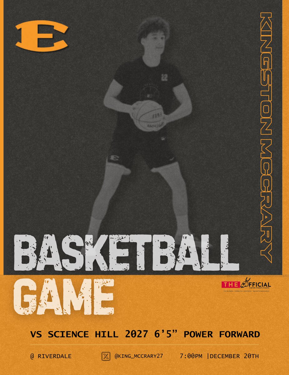 Game Day • vs Science Hill • 7pm • at Riverdale HS 
<a href="/theofficial_hub/">The Official Hub</a> <a href="/Ensworth_Hoops/">Ensworth Boys’ Basketball</a> <a href="/PrepHoopsTN/">Prep Hoops Tennessee</a> <a href="/615Preps/">615 Preps</a> <a href="/RichMcCrary/">Rich McCrary</a> <a href="/KaraClineMc/">Kara Cline-McCrary</a>