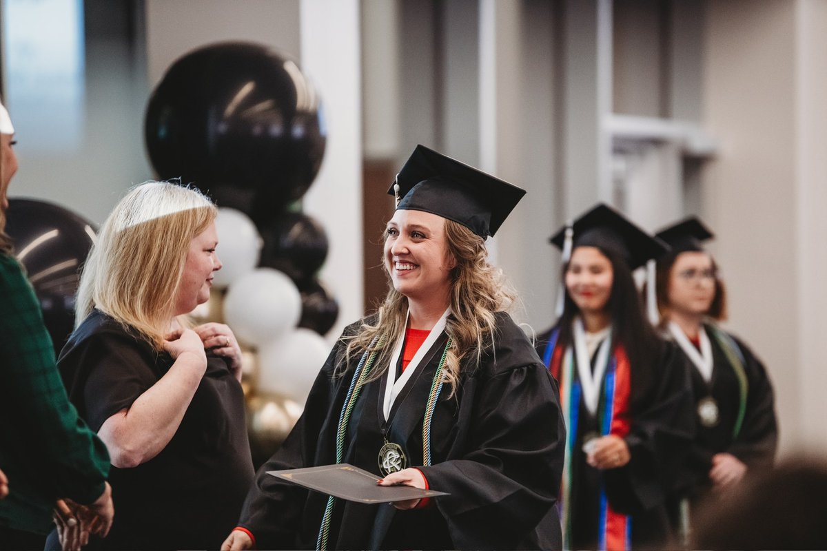 More photos from our Graduation Celebration on December 10th. So proud of these educators!! 🎉💚🎉💚 #RCISDJoy  (Photos by Kristin Yager)