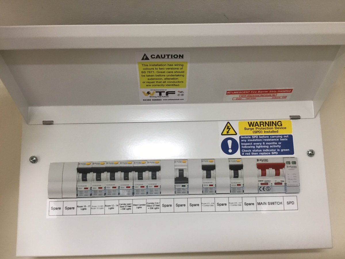 WtfElectrical's tweet photo. Board upgrade, testing &amp; remedial works carried out for a customer in Hampshire this week.
@ClickScolmore https://t.co/OaXe9efBfX