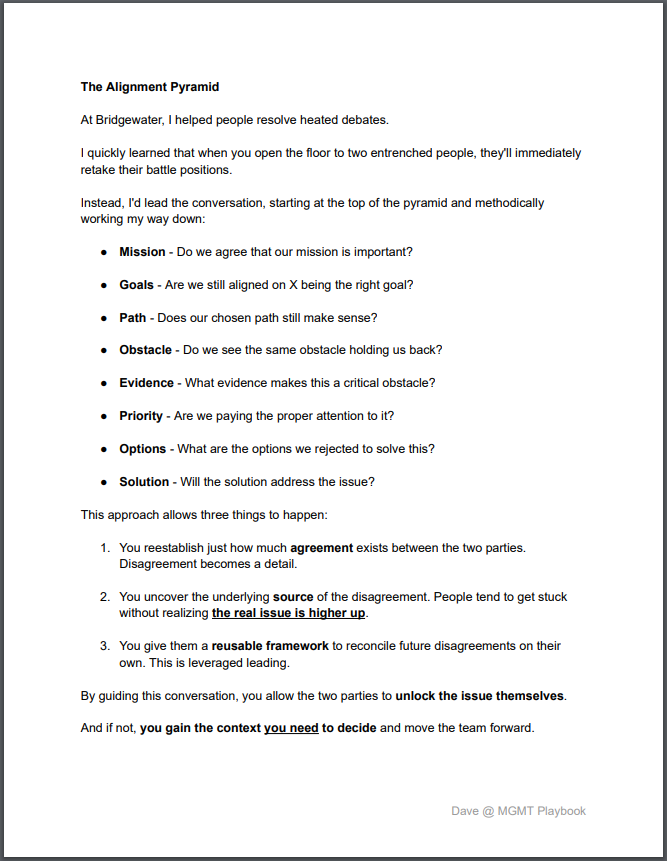 What to do when people refuse to agree.