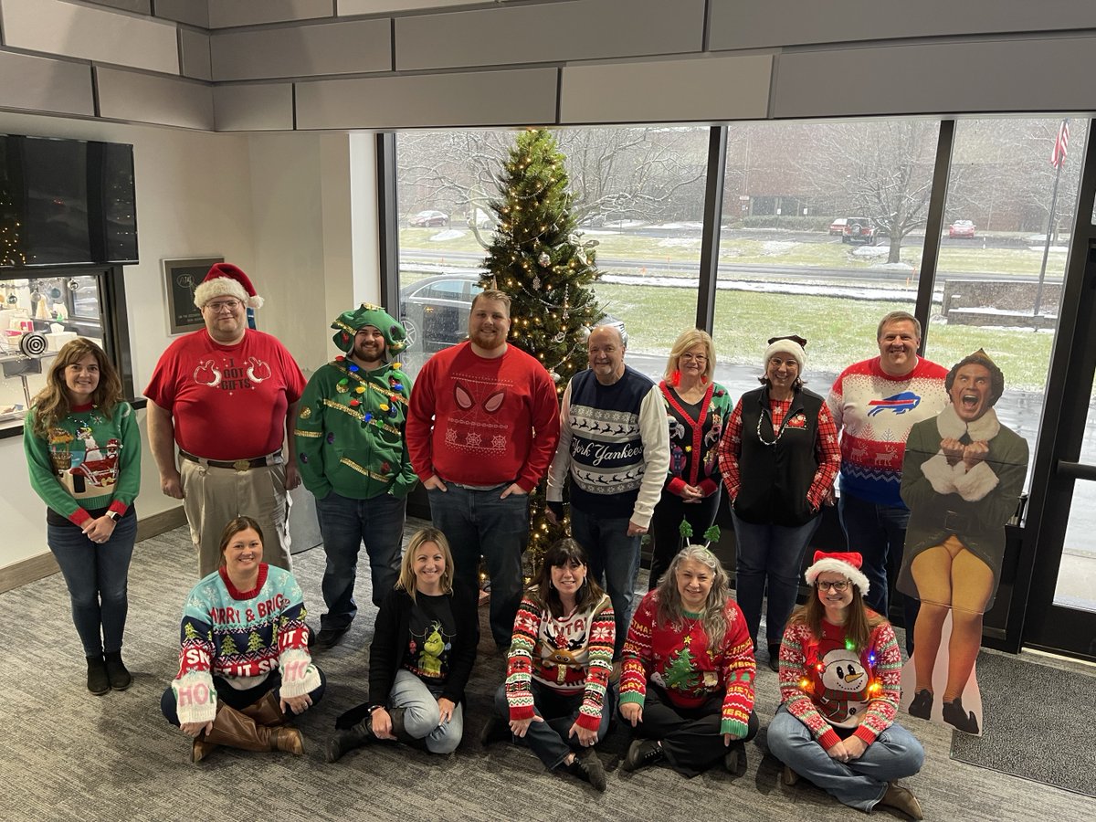 🎄✨ It’s a festive Friday here at ATAS! We got into the holiday spirit by celebrating National Ugly Christmas Sweater Day! 🎅🤶 From outrageous patterns to over-the-top holiday flair, our team embraced the season in style. Check out these fun and festive looks! 🎁🎉