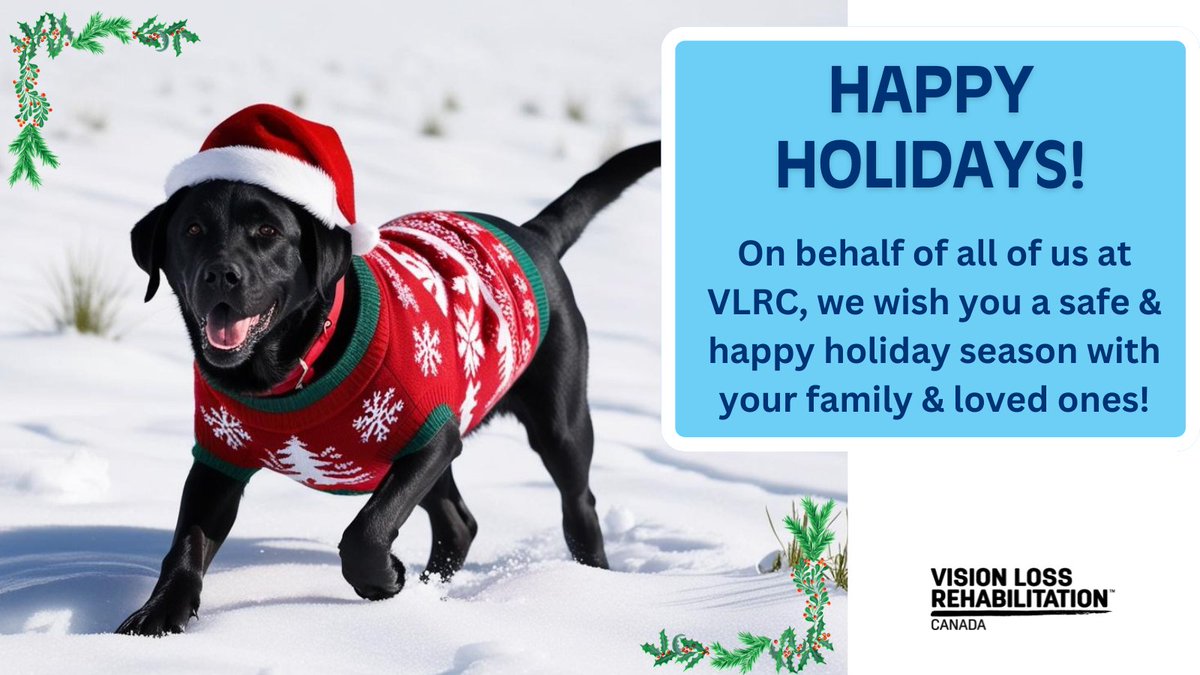 Vision Loss Rehabilitation Canada tweet media