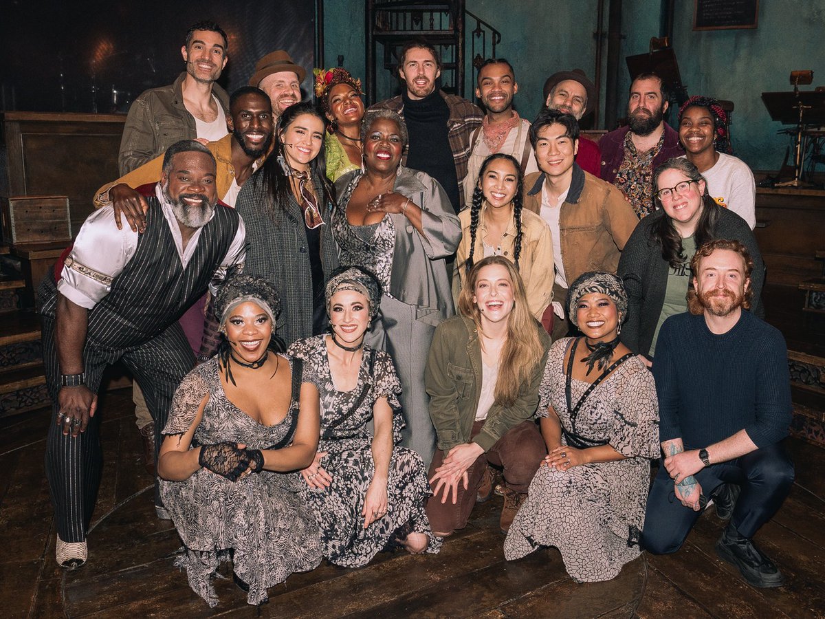 hadestown's tweet image. He knows a thing or two about working on a song. It was epic to welcome Hozier to our audience last night while he's in town for SNL.