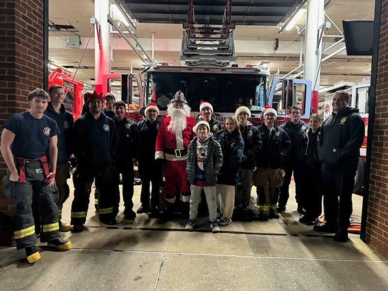 Thank you again to all of our residents who came out and all of our members (and family) who assisted escorting Santa through College Park last night!