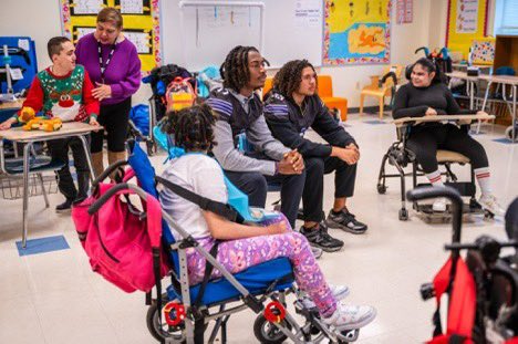 Blessed for the opportunity to be able to spend the day at the Metro School! It’s bigger than football . <a href="/qc_seniorbowl/">Queen City Senior Bowl #WeHaveCharlotte</a>