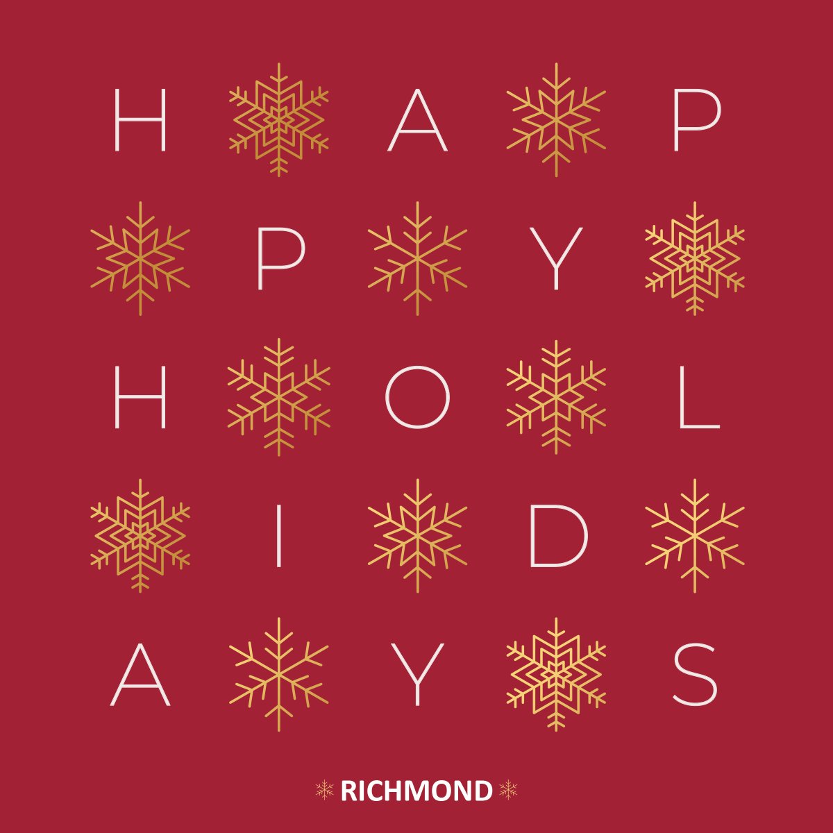 Wishing our colleagues, clients &amp; design partners a wonderful holiday season and prosperous new year!