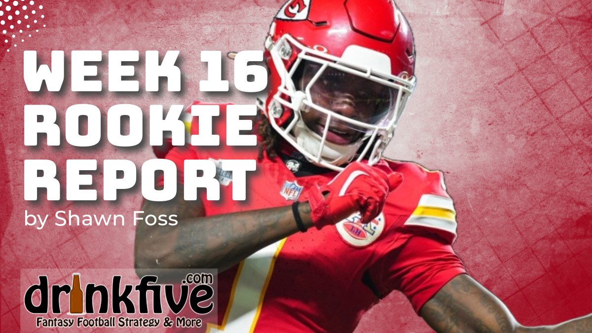 Should you start Michael Penix this week in Superflex leagues with the season on the line? <a href="/Shawn_Foss/">Shawn Foss</a> goes over this and other plays in the Week 16 Rookie Report. Study up for those all-important #fantasyfootball playoff lineups!

drinkfive.com/fantasy-footba… #NFL