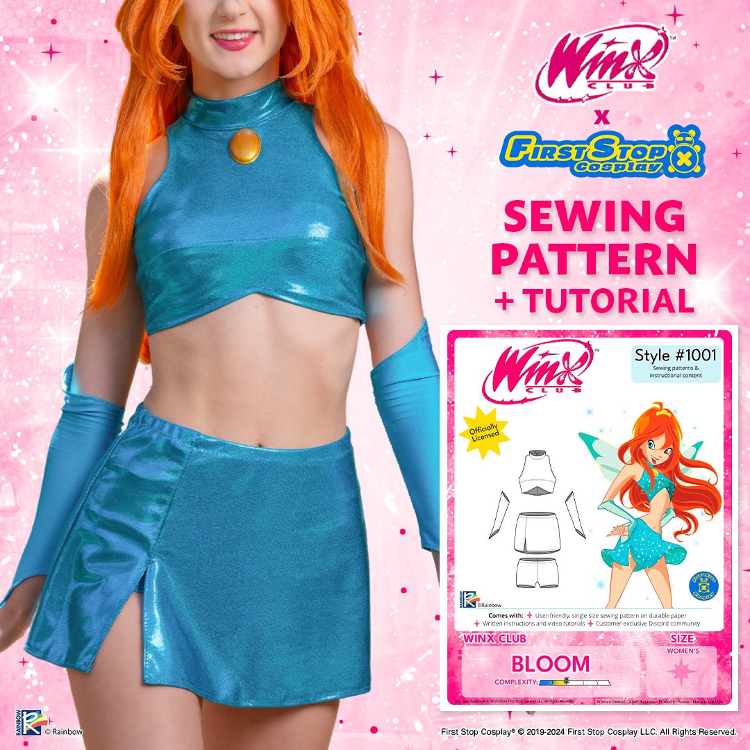 1stStopCosplay's tweet photo. Handcraft your own Winx Club cosplay with the help of First Stop Cosplay. 20% off today only! 🦋 Available now ⬇️

https://t.co/wvG8w5UZyp

#winxclub #winxclubcosplay #cosplay https://t.co/1id9eNjc53