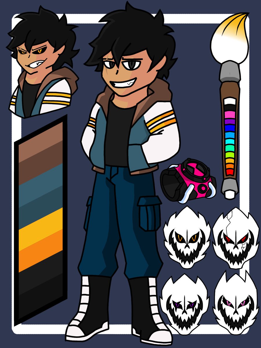 RotecG14337's tweet photo. No hay nada mejor que un look nuevo 

#omnitrix #art #rotec #rotecAU #rotecverse #rotecART  #undertale #Underverse https://t.co/vehqDk3BR5