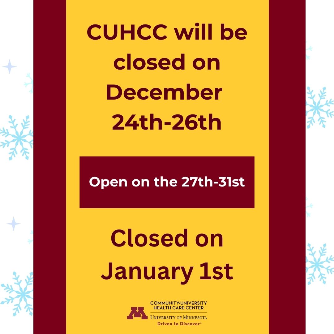 Happy Holidays from CUHCC!