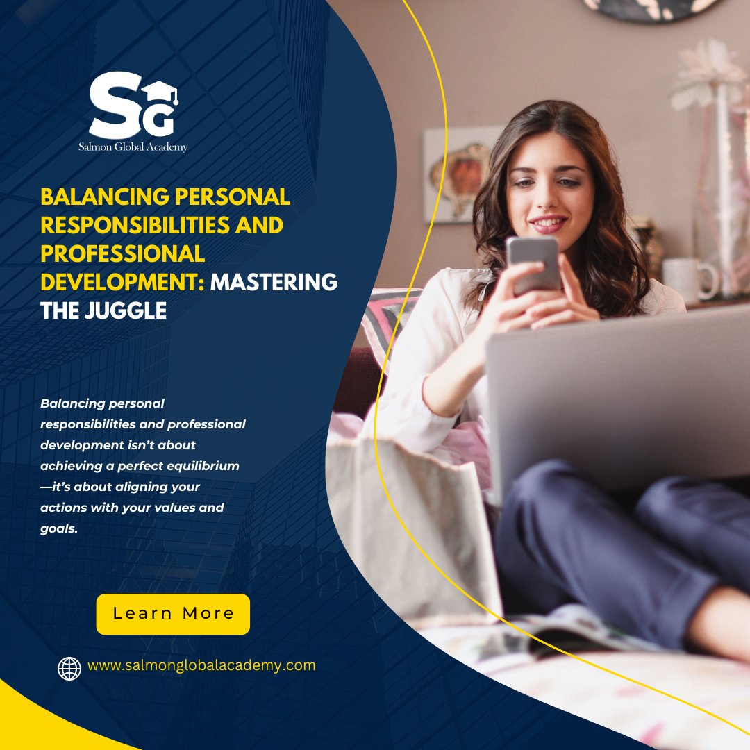 SalmonGlobal's tweet image. Balancing Personal Responsibilities and Professional Development: Mastering the Juggle
Read the complete content here:
tinyurl.com/29jgqp76
#BalancingLife #WorkLifeBalance #PersonalGrowth #ProfessionalDevelopment