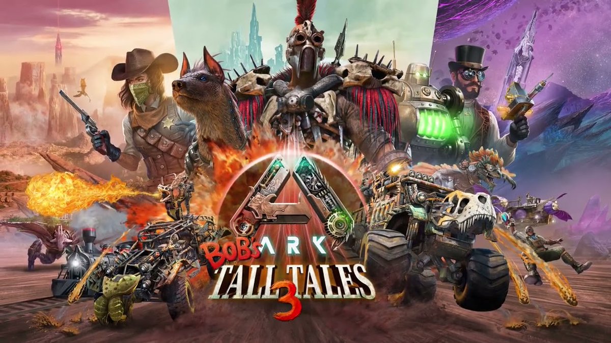 kodeations's tweet photo. 🚨GIVEAWAY ALERT!🚨

I have x3 Steam keys for Bob's Tall Tales V3 DLC up for grabs!

How to enter:
- Follow me
- Retweet this tweet
- Comment your Favorite Extinction Dino!

Winners will be chosen in 48 hours! Good luck!   #ARKSurvivalAscended #playARK https://t.co/ocrHe1R4BV