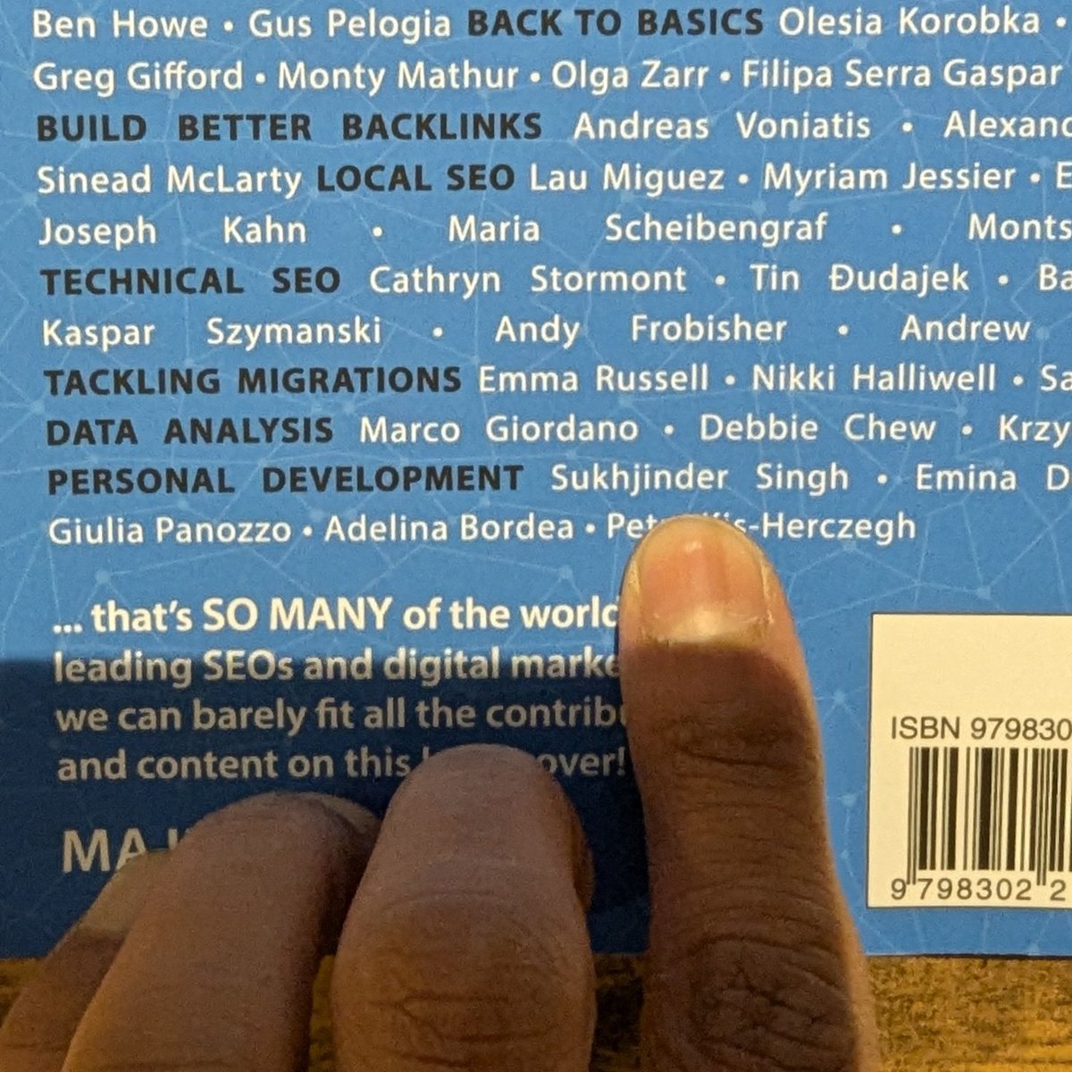 I'm in the #SEOin2025 book! So happy to be amongst wonderful SEOs from around the 🌎. Thanks for including me <a href="/Majestic/">Majestic</a> and <a href="/DavidBain/">David Bain</a>. 

There's so many #SEO and marketing gems to include in your 2025 strategies!

Listen to the free pods and order book: majestic.com/seo-in-2025