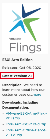 I spy an early Xmas 🎅🎁 from the #ESXionARM team! v2.1 (based on latest ESXi-x86 8.0U3C) &amp; re-incorporates popular ESXi USB Network Fling! 🥳

Detailed change log will be posted shortly including other enhancements/fixes! Seeing TON of initial V2 deployments, nice upgrade now!