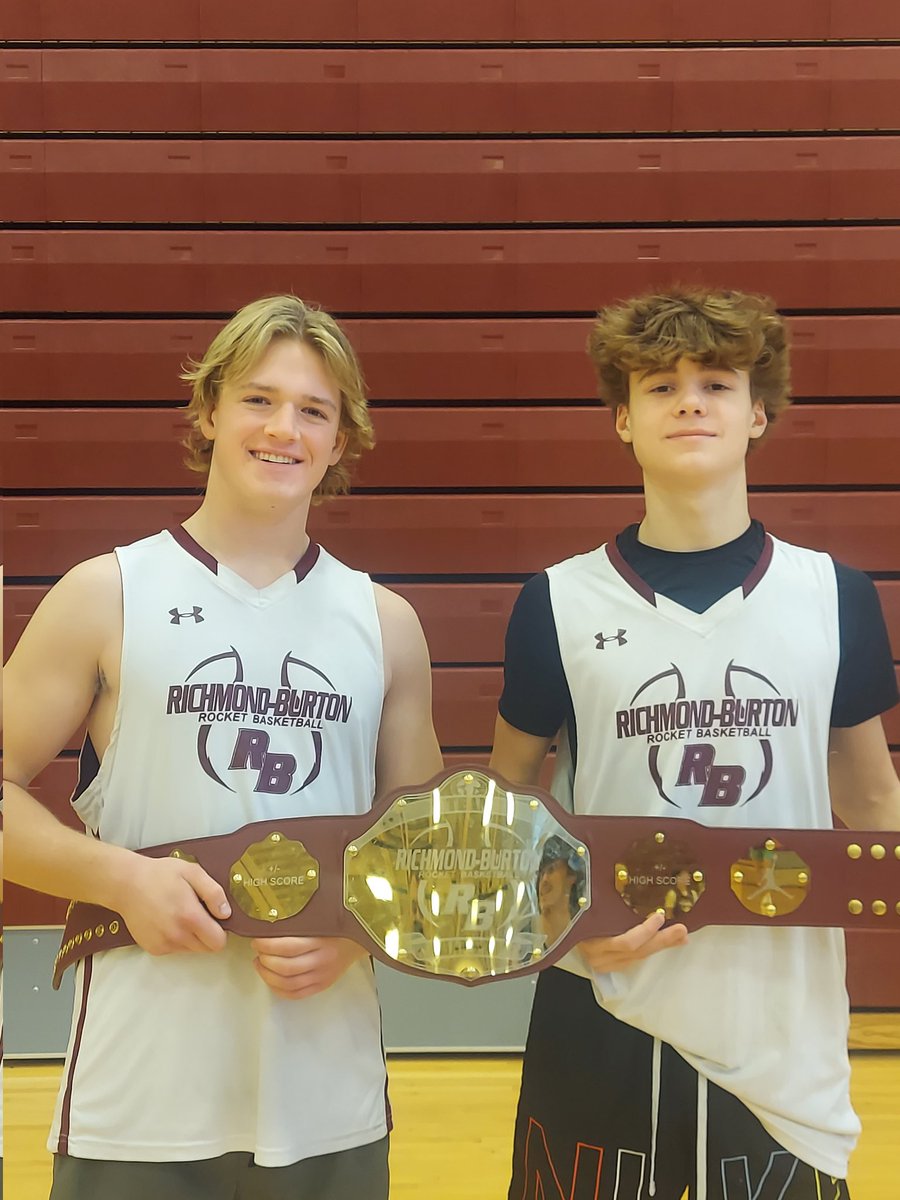 RBRocketHoops's tweet image. Another tie! Ryan and Gavin put up the same +/- in a win vs Williams Bay.  Jace had an all time game vs Woodstock, 4th overall for a post player!  R-B plays at Marengo Saturday at 2pm vs Rochelle.
