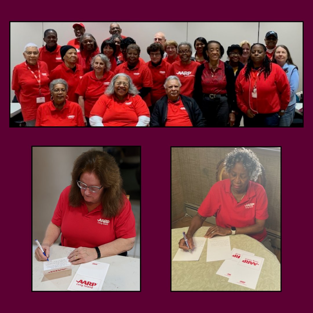 🌟 #AARPLongIsland volunteers are spreading holiday cheer!🌟 

They’re sending heartfelt letters to Troops, Veterans, Wounded Heroes, First Responders, and Recruit Grads as part of <a href="/OpGratitude/">Operation Gratitude</a>’s annual salute to those who serve. 

Learn more here: aarp.org/VolunteerwithA…
