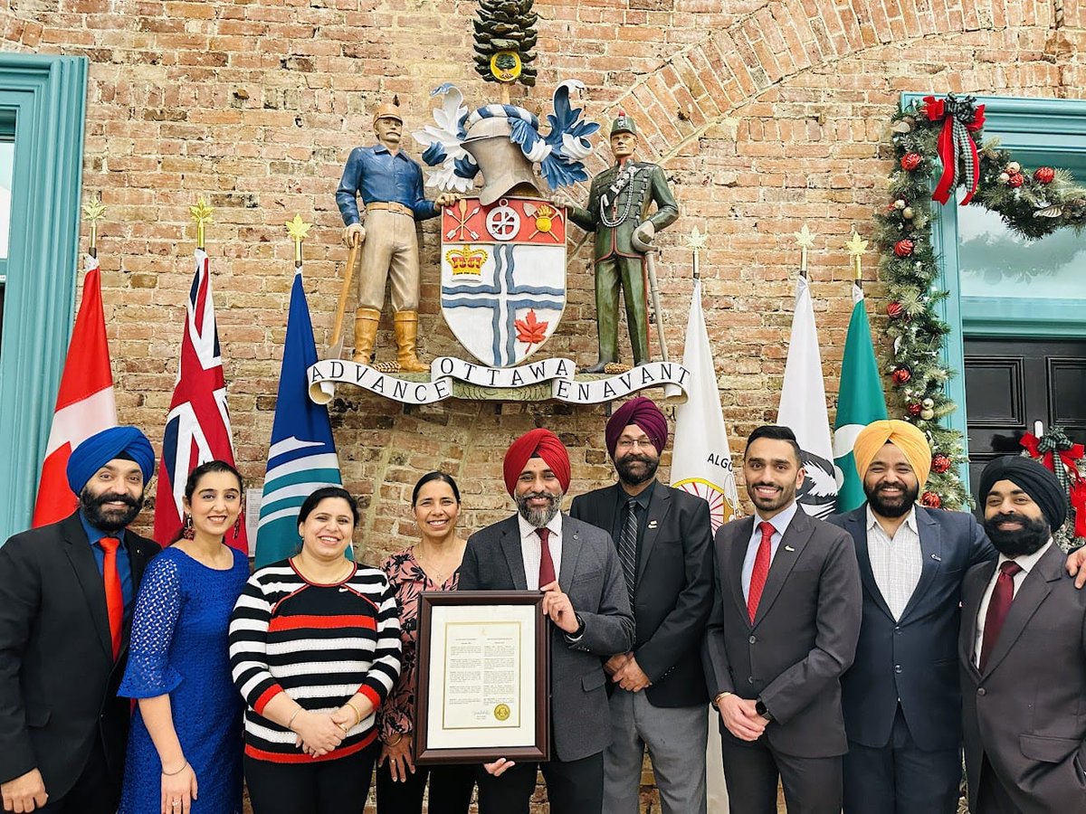 langarforhunger's tweet photo. The Langar for Hunger team by the UFOUNDATION is thrilled to share that Ottawa has made history by becoming the first city in the world to officially declare month of December as SEVA (Selfless Service) Month

#cityofottawa
#ottawacbc, #langarforhunger, #Volunteer, #Community, https://t.co/ZzPe7YgL9o