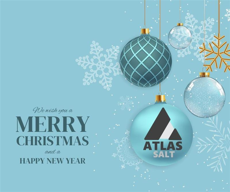 On behalf of Atlas Salt; May your holiday season be filled with joy, laughter, and cherished moments with loved ones. We look forward to achieving new milestones together in the coming year.
Wishing you a Merry Christmas and a prosperous New Year!