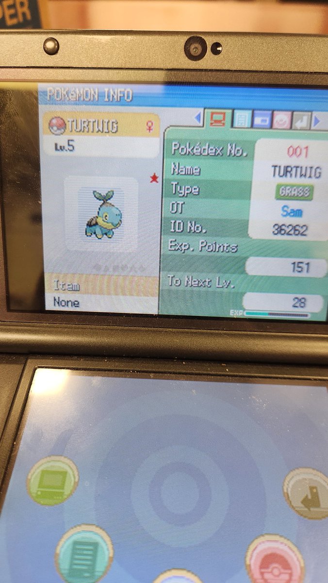 RugsipSH's tweet photo. SHINY TURTWIG AFTER ONLY 15 SEEN

Found this at work on my break im genuinely shaking 😭

And its also female 🫠 https://t.co/CFgBmfn32X