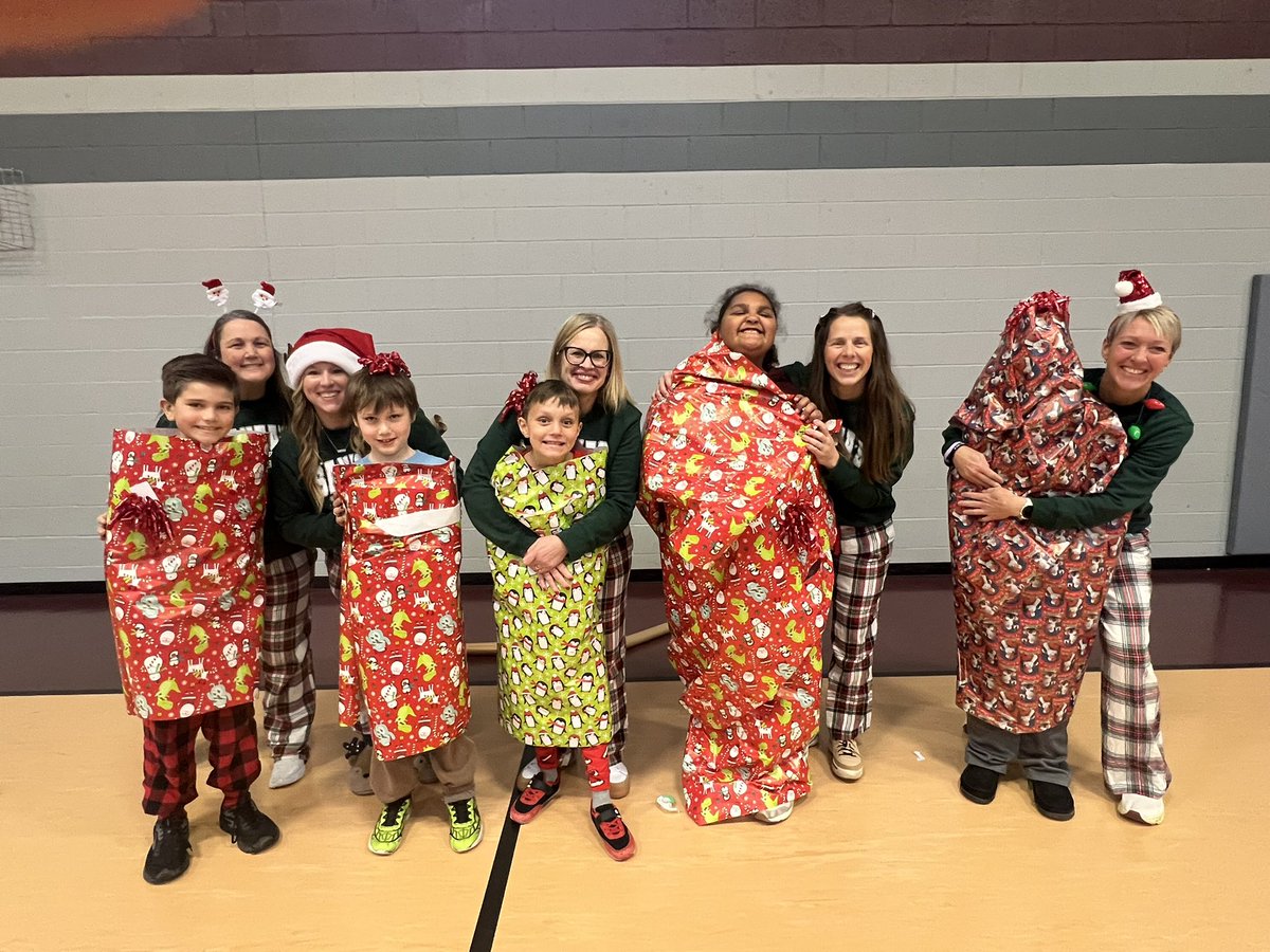 Holiday Assembly in full swing! Best way to kick off the last day before break!